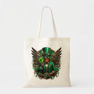 Saint Patrick's Day steampunk clover Tote Bag