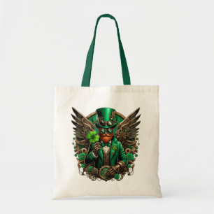 Saint Patrick's Day steampunk clover Tote Bag