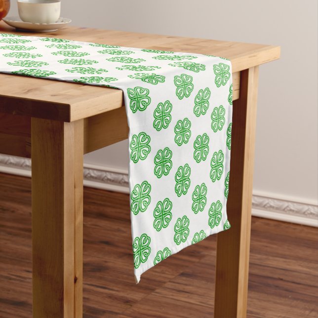 Saint Patricks Day Table Runner (In Situ)