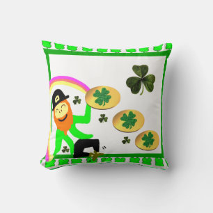 Saint Patrick's Day Throw Pillow