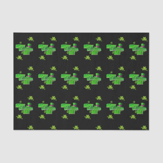 Saint Patrick's Day Tissue Paper (Front)