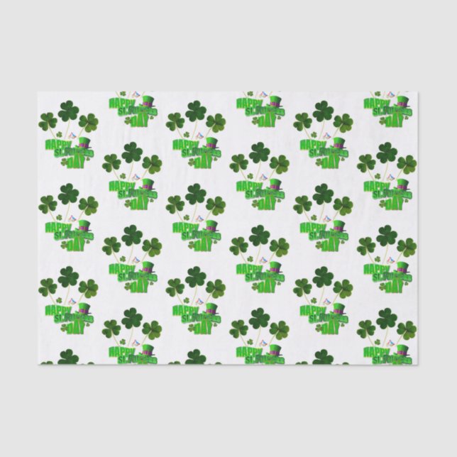 Saint Patrick's Day Tissue Paper (Front)