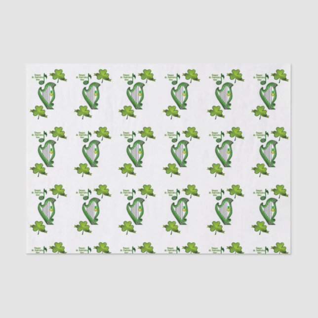 Saint Patrick's Day Tissue Paper (Front)