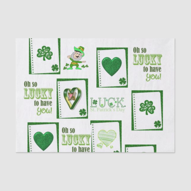 Saint Patrick's Day Tissue Paper (Front)