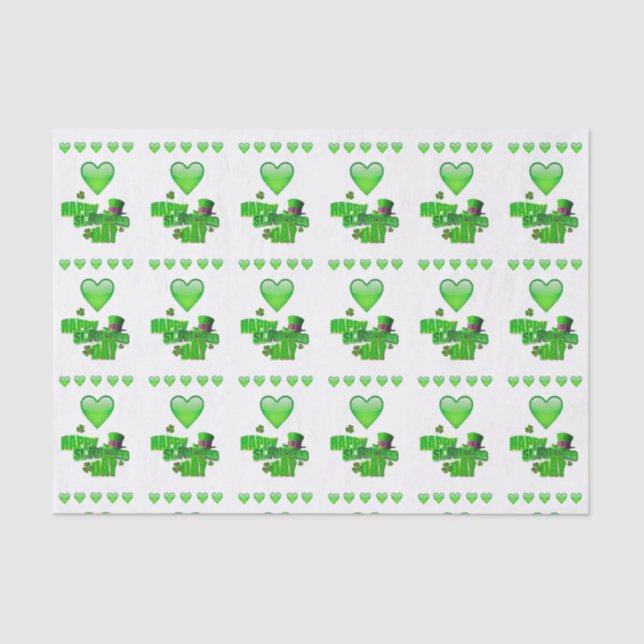 Saint Patrick's Day Tissue Paper (Front)