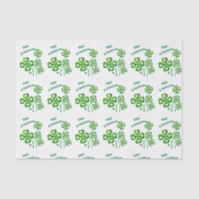 Saint Patrick's Day Tissue Paper (Front)
