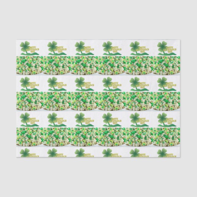Saint Patrick's Day Tissue Paper (Front)