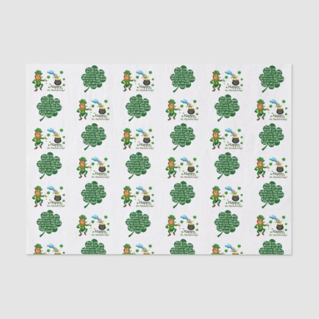 Saint Patrick's Day Tissue Paper (Front)