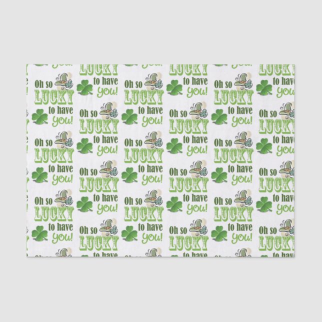 Saint Patrick's Day Tissue Paper (Front)