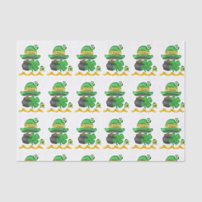 Saint Patrick's Day Tissue Paper (Front)