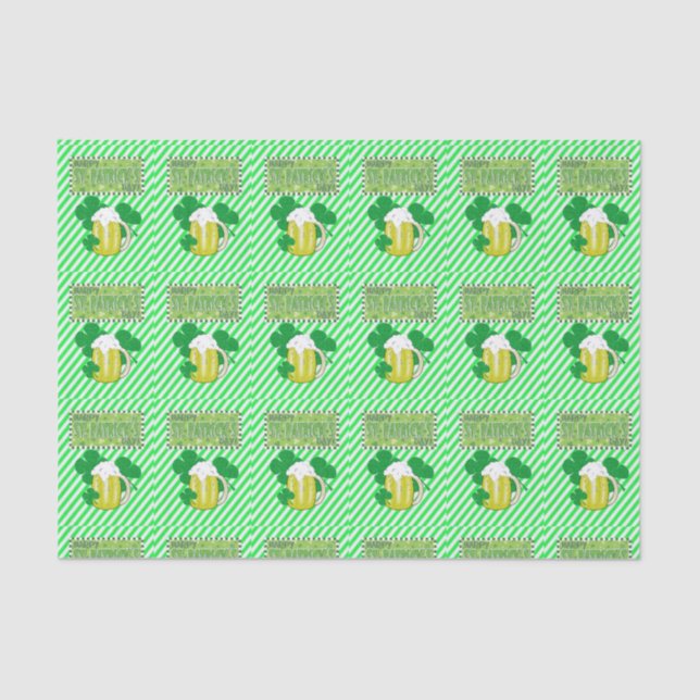 Saint Patrick's Day Tissue Paper (Front)