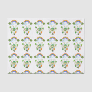 Saint Patrick's Day Tissue Paper Rainbow