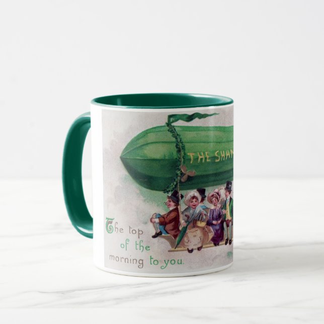 Saint Patrick's Day, Vintage Mug (Front Left)