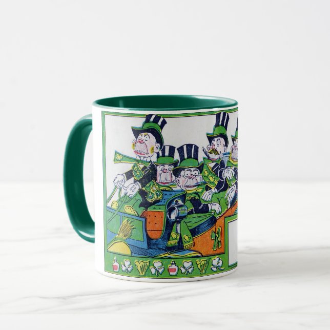 Saint Patrick's Day, Vintage Mug (Front Left)