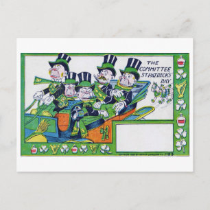Saint Patrick's Day, Vintage Postcard