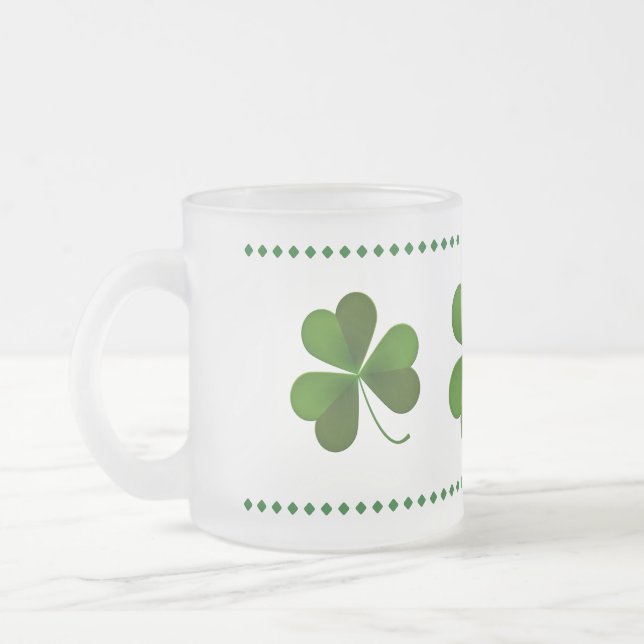 Saint Patricks Frosted Coffee Mug (Left)