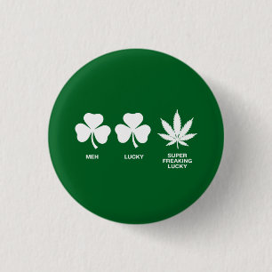 Saint Patricks Funny Party for Guys  3 Cm Round Badge