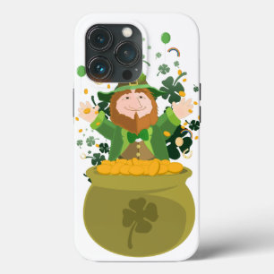 Saint Patrick's Leprechaun  iPhone 13 Pro Case