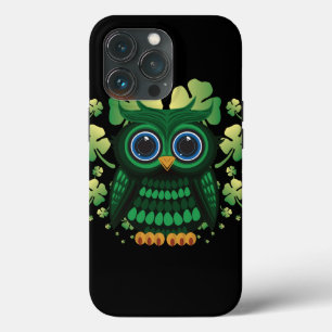 Saint Patrick's Owl iPhone 13 Pro Case