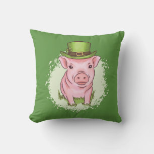 Saint Patricks Pig Cushion