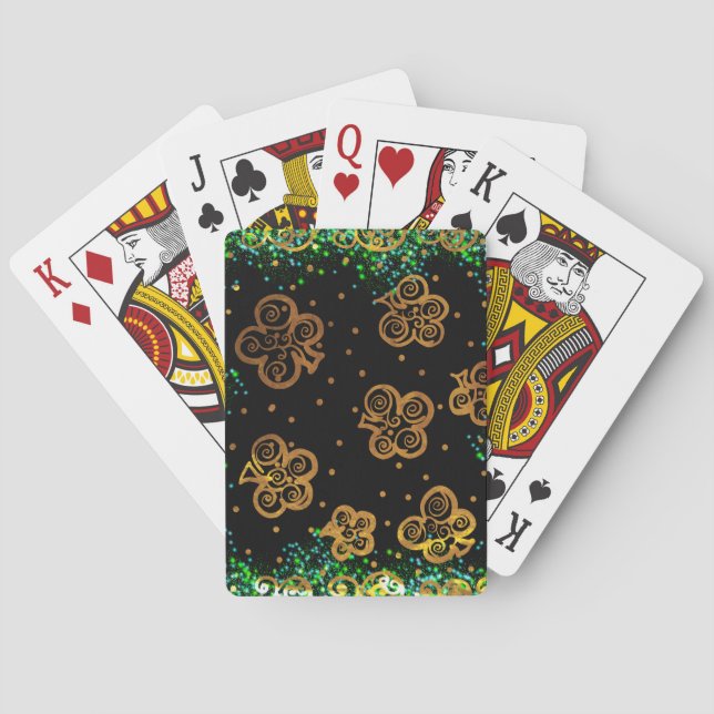 Saint Patty Art Playing Cards (Back)