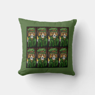 SAINT PATTY BEAGLE CUSHION