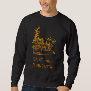 Saint Paul City Minnesota souvenir for men women Sweatshirt