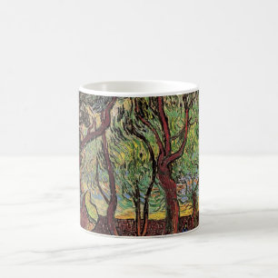 Saint Paul Hospital and Garden by Vincent van Gogh Coffee Mug