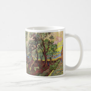 Saint Paul Hospital and Garden by Vincent van Gogh Coffee Mug