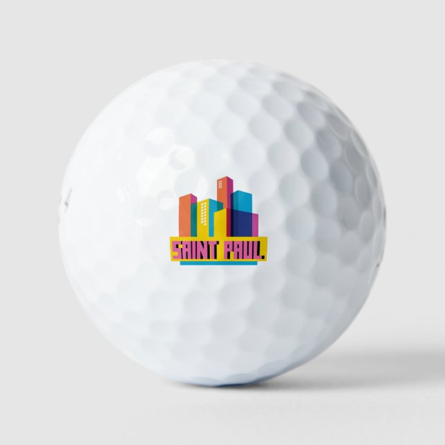 Saint Paul in Design Golf Balls (Front)