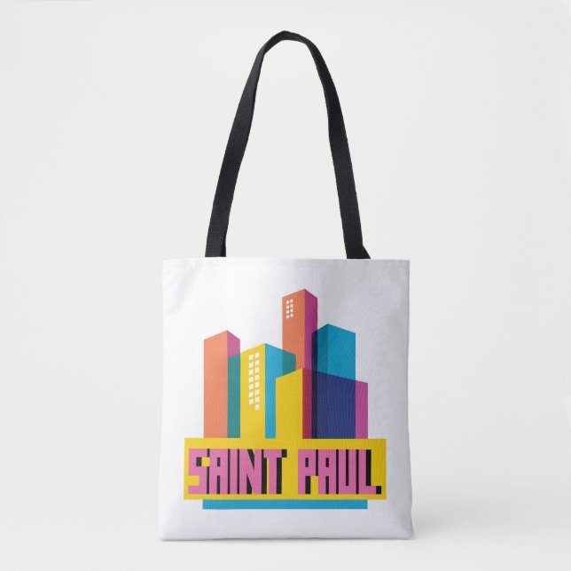 Saint Paul in Design Tote Bag (Front)