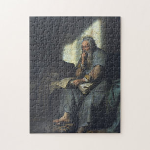 Saint Paul in Prison by Rembrandt Jigsaw Puzzle