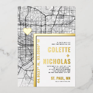 Saint Paul Love Locator   City Themed Wedding