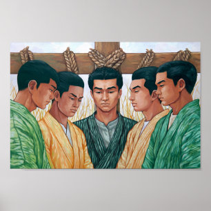 Saint Paul Miki and the Witnesses of the Cross Poster