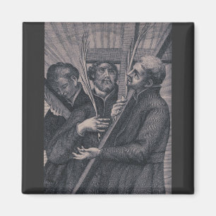 Saint Paul Miki Japanese Martyr Catholic Art Magnet