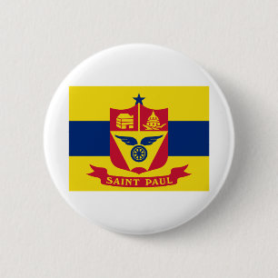 Saint Paul Minnesota 6 Cm Round Badge