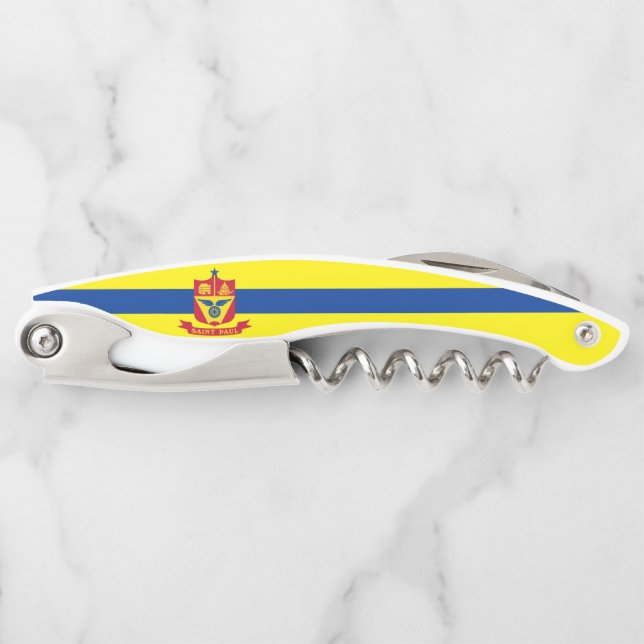 Saint Paul (Minnesota) city flag Corkscrew (Front)
