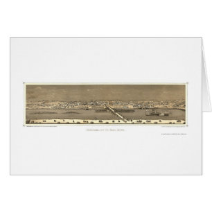 Saint Paul, MN Panoramic Map - 1873