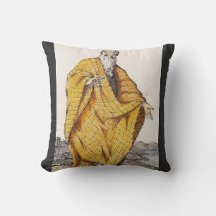 Saint Paul of Thebes First Christian Hermit Art Cushion