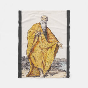 Saint Paul of Thebes First Christian Hermit Art Fleece Blanket