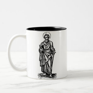 Saint Paul Sword of the Spirit Art Two-Tone Coffee Mug