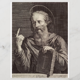 Saint Paul the Apostle Patron Saint of Writers