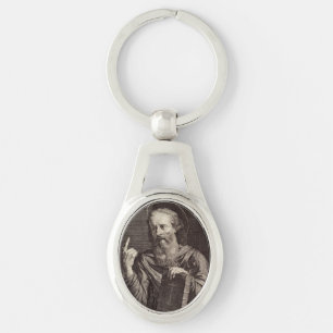 Saint Paul the Apostle Patron Saint of Writers Key Ring
