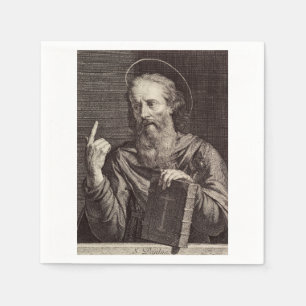 Saint Paul the Apostle Patron Saint of Writers Napkin