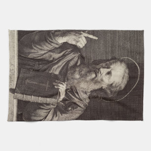 Saint Paul the Apostle Patron Saint of Writers Tea Towel