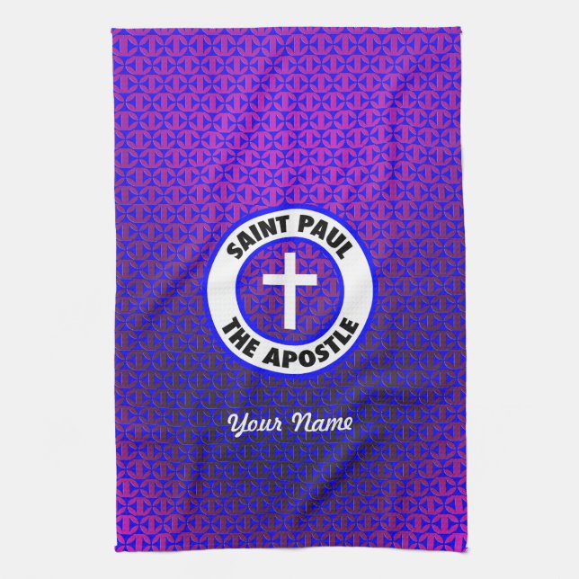Saint Paul the Apostle Tea Towel (Vertical)