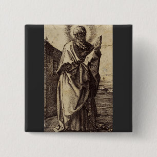 Saint Paul the Apostle Teacher of Nations Art 15 Cm Square Badge
