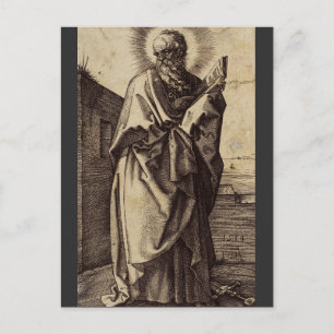 Saint Paul the Apostle Teacher of Nations Art Holiday Postcard