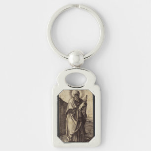 Saint Paul the Apostle Teacher of Nations Art Key Ring