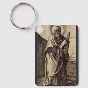 Saint Paul the Apostle Teacher of Nations Art Key Ring